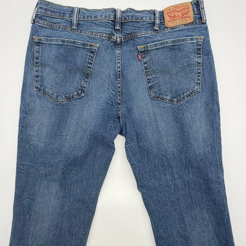 Levi Strauss 541 Athletic Fit Jeans Men's W38‎ L30 Medium Wash Denim